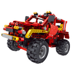 QIZHILE 6041 Storm Car: Red Off-Road Vehicle
