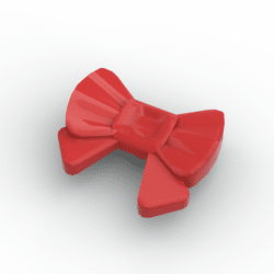 Headwear Accessory Bow with Pin #96479 - 21-Red