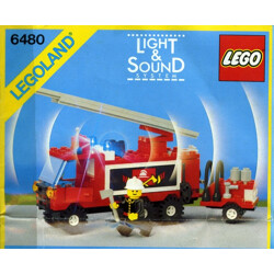 Lego 6480 Fire: Ladder Fire Truck