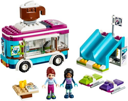LEPIN 01048 Hot Chocolate Car at Snowcountry Resort