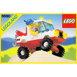 Lego 6660 Barrier Trailer