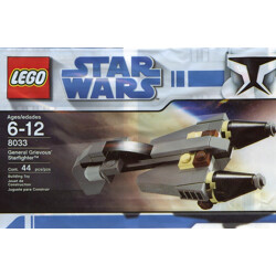 Lego 8033 General Grievous's fighter.
