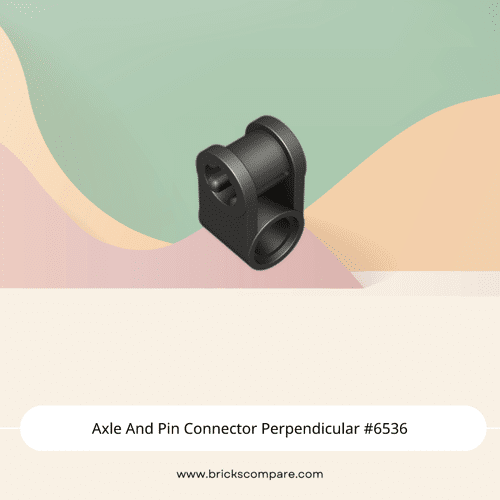 Axle And Pin Connector Perpendicular #6536 - 316-Titanium Metallic