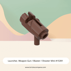 Launcher, Weapon Gun / Blaster / Shooter Mini #15391 - 192-Reddish Brown