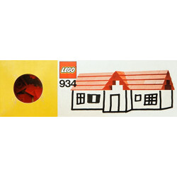 Lego 934 Roof Bricks, 45 degrees