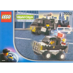 Lego 7032 Police and Rescue: High-speed Patrols - Secret Surveillance Vehicles