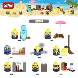 XINH X0141 8 Minifigures: Little Yellow Man