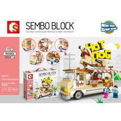 SEMBO 601301 MoriBo Street View: Hot Dog Car