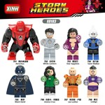 XINH 793 8 minifigures: Super Heroes