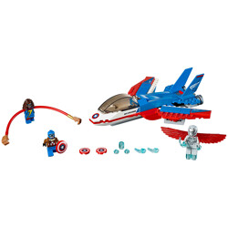 Lego 76076 Captain America Jet Hunt