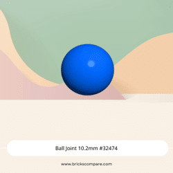 Ball Joint 10.2mm #32474 - 23-Blue