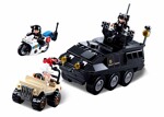 Sluban M38-B0655 Full Police Out: Special Armoured Combat Vehicles