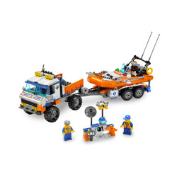 Lego 7726 Coast Guard: Coast Guard Trucks and Speedboats