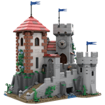 MOC-150482 Edgewater Keep Model Medieval Theme