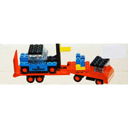Lego 684 Low-Loader Truck with Forklift