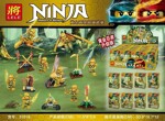 LELE 31019 Golden Ninja Mana, eight-pack.