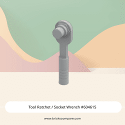 Tool Ratchet / Socket Wrench #604615 - 194-Light Bluish Gray