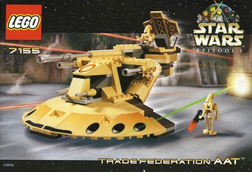 Lego 7155 Trade Union AAT Tanks