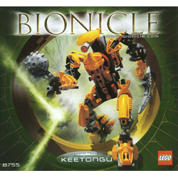 Lego 8755 Biochemical Warrior: Keetongu