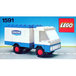 Lego 1591 Danone Freight Car