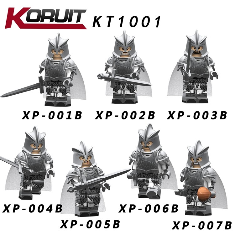 KORUIT KT1011 7 Minifigures: Yulin Tiewei