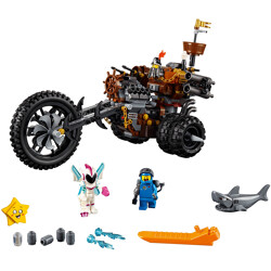LEPIN 45011 Lego Big Movie 2: Bearded Heavy Metal Tricycle
