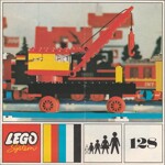 Lego 128 Mobile Crane (Plate Base)