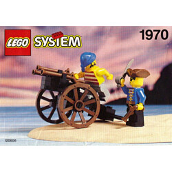 Lego 1970 Pirates: Pirate Gun Car