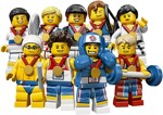 Lego 8909 Draw: Olympic Great Britain Athletes 9