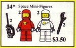 Lego 14 Space: Space Minifigures