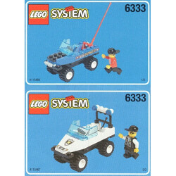 Lego 6333 Vehicle: Chasing Scenes