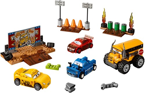 DECOOL / JiSi 2905 Racing Cars 3: Crazy 8-Word Race