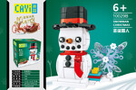 CAYI 10029B Merry Christmas: Christmas Snowman