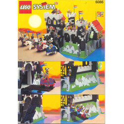 Lego 6086 Castle: Black Knight: Black Knight Fortress