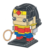 Lego DCBHZ Brick Headz: Wonder Woman