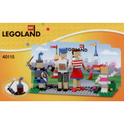 Lego 40115 Promotion: LEGOLAND: A family at the LEGOLAND Entrance