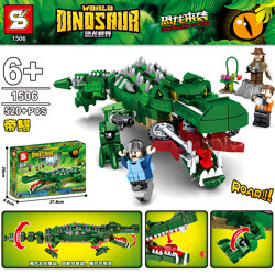 SY SY1506 Dinosaur World Dinosaurs Strike: Emperor Crocodile