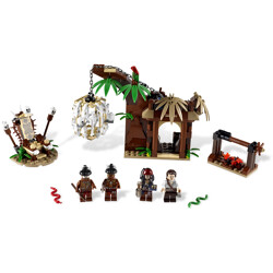 Lego 4182 Soul Coffin: Pirates of the Caribbean: Escape dating cannibals