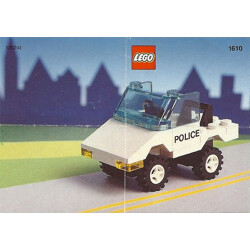Lego 1610 Police: Police car