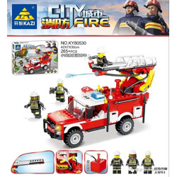 KAZI / GBL / BOZHI KY80530 City Fire: Small rescue fire engine