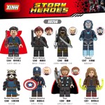 XINH X0256 8 Minifigures: Avengers 4