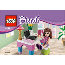 Lego 30102 Olivia's desk.
