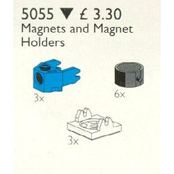 Lego 5055 Magnets and magnet stents