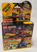 Lego 1843 Spaceship, castle catapult