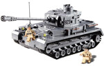 KAZI / GBL / BOZHI KY82010 Century Military: German Armoured Force 4 Tank F2