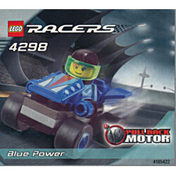 Lego 4298 Crazy Racing Cars: Blue Power