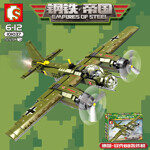 SEMBO 101037 Steel Empire: German Juncker 88 bomber