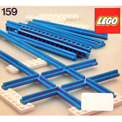 Lego 159 Straight Track with Crossing