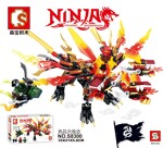 LEPIN 39010 Dragon Wars: Phoenix Flame Dragon