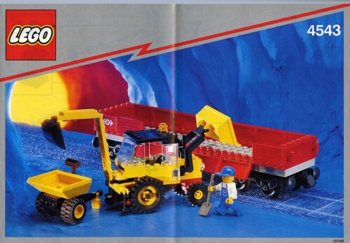Lego 4543 Railway Tractors